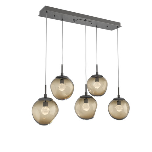 Aster LED Pendant in Graphite (404|PLB0066-05-GP-ZB-C01-L3)