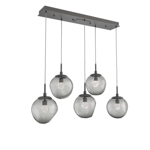 Aster LED Pendant in Graphite (404|PLB0066-05-GP-FS-C01-L1)