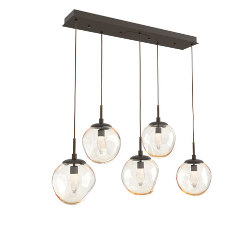 Aster LED Pendant in Flat Bronze (404|PLB0066-05-FB-GA-C01-L1)