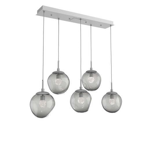 Aster LED Pendant in Classic Silver (404|PLB0066-05-CS-FS-C01-L1)