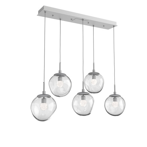 Aster LED Pendant in Classic Silver (404|PLB0066-05-CS-FC-C01-L1)