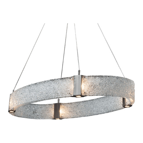 Parallel LED Chandelier in Gilded Brass (404|PLB0042-44-GB-SG-CA1-L1)