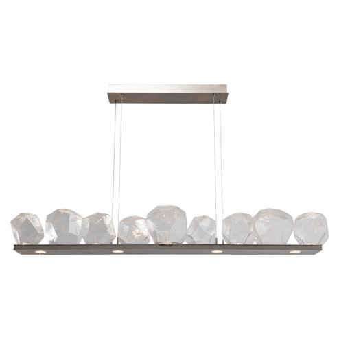 Gem LED Linear Suspension in Beige Silver (404|PLB0039-0C-BS-C-CA1-L1)