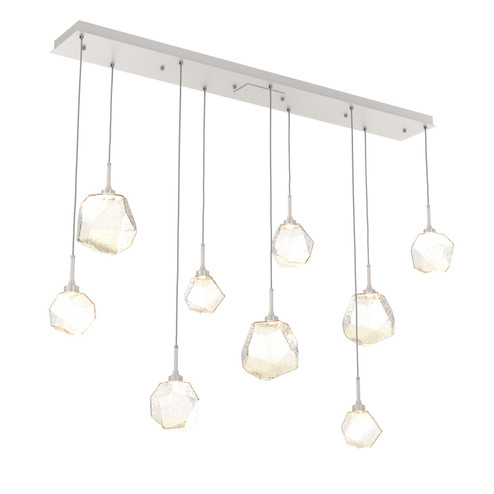 Gem LED Linear Pendant in Beige Silver (404|PLB0039-09-BS-A-C01-L1)