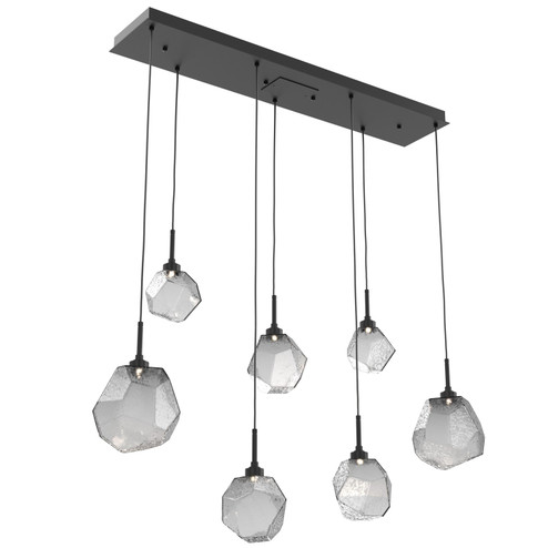 Gem LED Linear Pendant in Matte Black (404|PLB0039-07-MB-S-C01-L1)