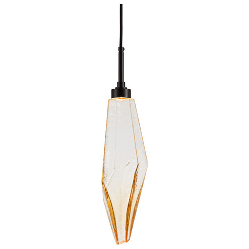 Rock Crystal LED Pendant in Matte Black (404|LAB0050-19-MB-CA-C01-L1)