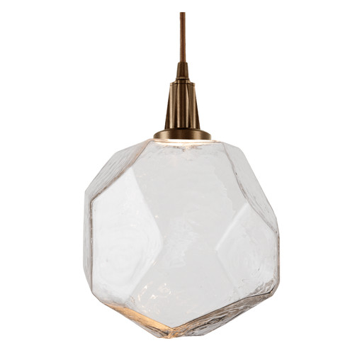 Gem LED Pendant in Flat Bronze (404|LAB0039-01-FB-C-C01-L1)