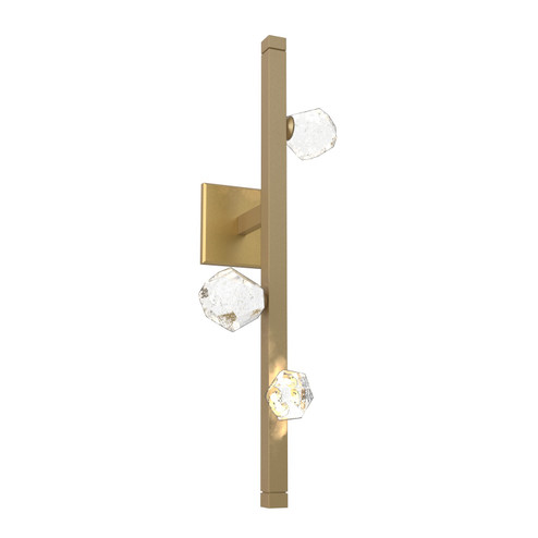 Stella LED Wall Sconce in Gilded Brass (404|IDB0070-24-GB-CZ-L3)