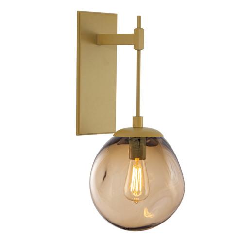 Aster One Light Wall Sconce in Gilded Brass (404|IDB0062-22-GB-B-E2)