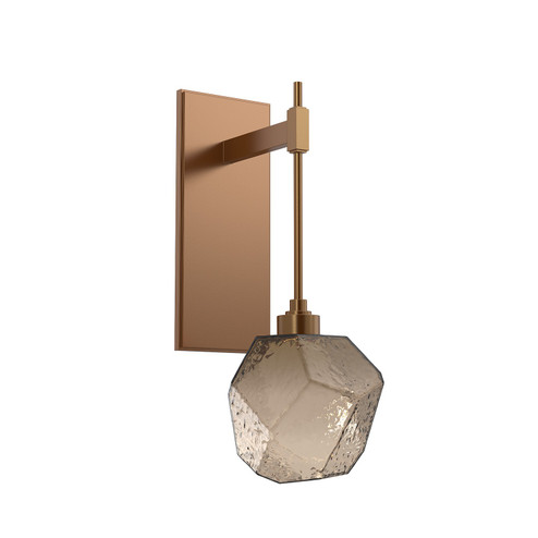 Gem LED Wall Sconce in Novel Brass (404|IDB0039-18-NB-B-L3)