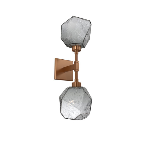 Gem LED Wall Sconce in Gilded Brass (404|IDB0039-02-GB-A-L1)