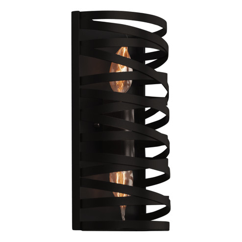 Tempest Two Light Wall Sconce in Matte Black (404|CSB0013-12-MB-0-E1)