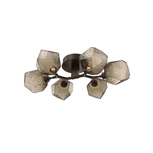 Gem LED Flush Mount in Flat Bronze (404|CLB0039-01-FB-B-L3-RTS)