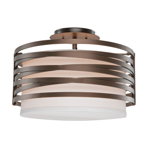 Tempest Two Light Semi-Flush Mount in Classic Silver (404|CLB0013-14-CS-SH-E2)