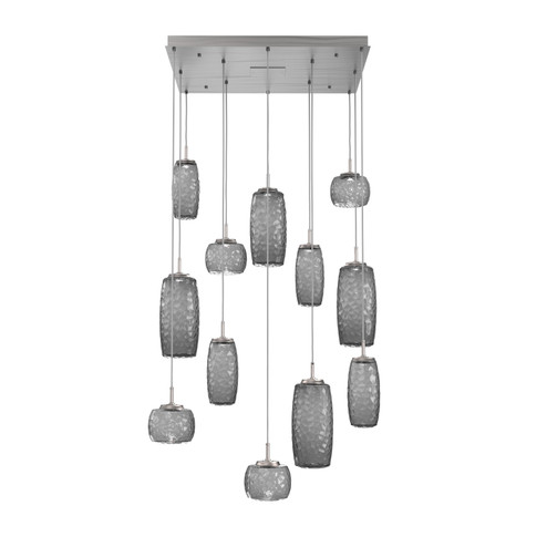 Vessel LED Pendant in Satin Nickel (404|CHB0091-12-SN-S-C01-L3)