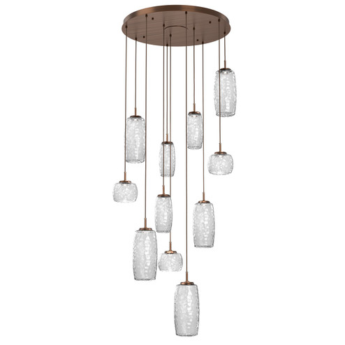 Vessel LED Pendant in Oil Rubbed Bronze (404|CHB0091-11-RB-C-C01-L3)