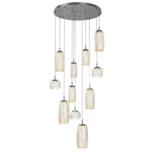 Vessel LED Pendant in Gunmetal (404|CHB0091-11-GM-A-C01-L1)