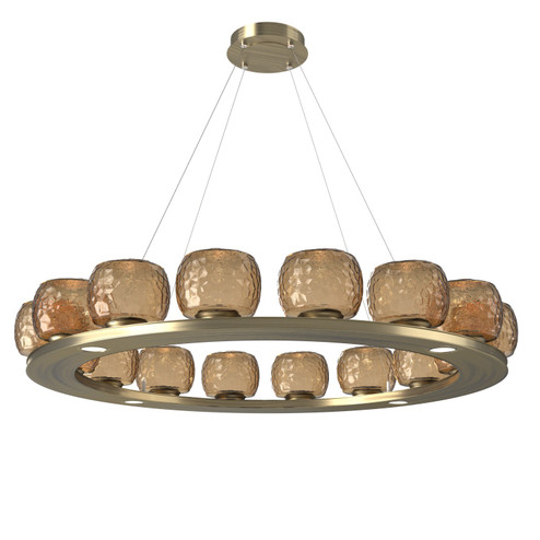 Vessel LED Chandelier in Heritage Brass (404|CHB0091-0D-HB-B-CA1-L3)