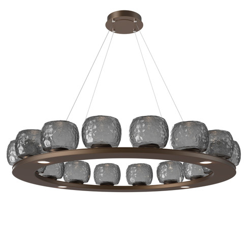 Vessel LED Chandelier in Flat Bronze (404|CHB0091-0D-FB-S-CA1-L3)