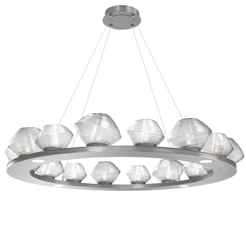 Mesa LED Chandelier in Satin Nickel (404|CHB0089-0D-SN-C-CA1-L3)