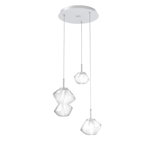 Mesa LED Pendant in Classic Silver (404|CHB0089-03-CS-C-C01-L3)