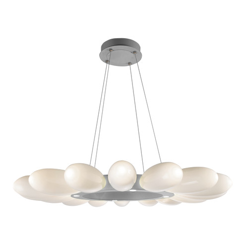 Fiori LED Chandelier in Beige Silver (404|CHB0071-39-BS-WL-CA1-L3)