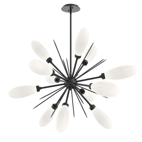 Fiori LED Chandelier in Matte Black (404|CHB0071-0A-MB-WL-001-L3)