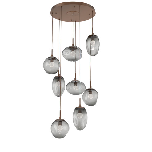 Cosmos LED Pendant in Burnished Bronze (404|CHB0069-08-BB-FS-C01-L1)