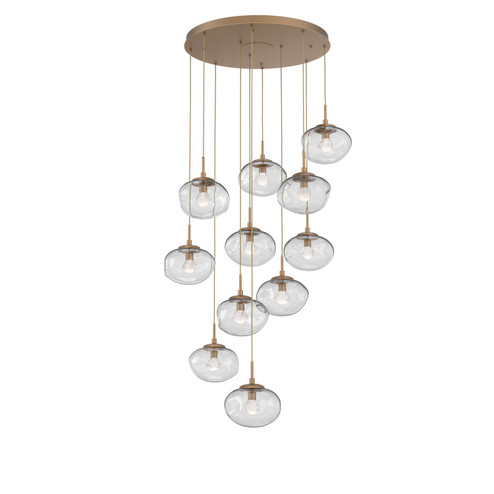 Nova LED Pendant in Novel Brass (404|CHB0068-11-NB-ZC-C01-L1)