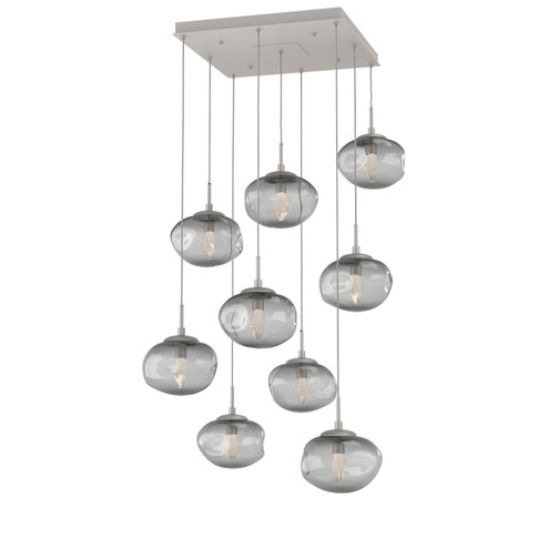 Nova LED Pendant in Beige Silver (404|CHB0068-09-BS-GS-C01-L3)