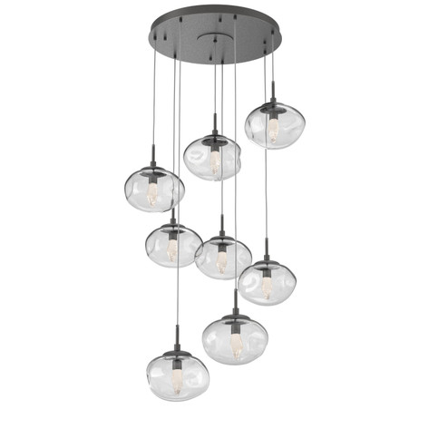 Nova LED Pendant in Graphite (404|CHB0068-08-GP-GC-C01-L3)