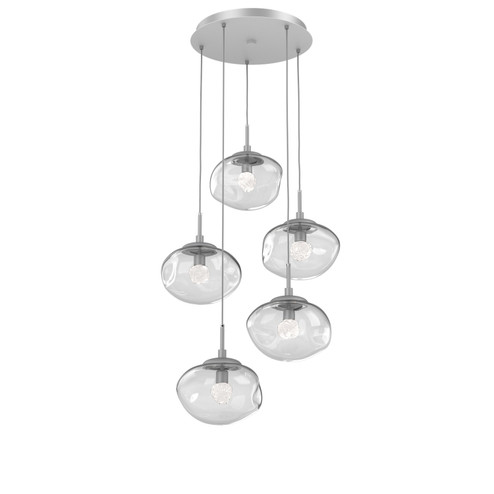 Nova LED Pendant in Classic Silver (404|CHB0068-05-CS-FC-C01-L1)