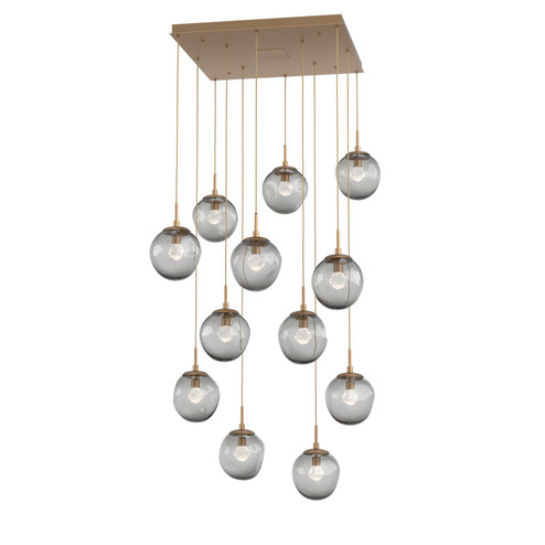 Aster LED Pendant in Novel Brass (404|CHB0066-12-NB-ZS-C01-L3)