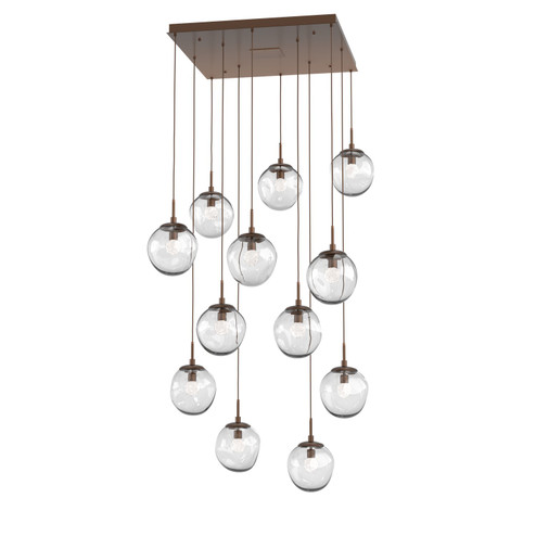 Aster LED Pendant in Burnished Bronze (404|CHB0066-12-BB-FC-C01-L3)