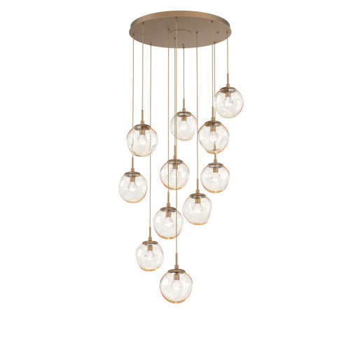 Aster LED Pendant in Novel Brass (404|CHB0066-11-NB-ZA-C01-L3)