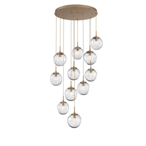 Aster LED Pendant in Novel Brass (404|CHB0066-11-NB-FC-C01-L1)