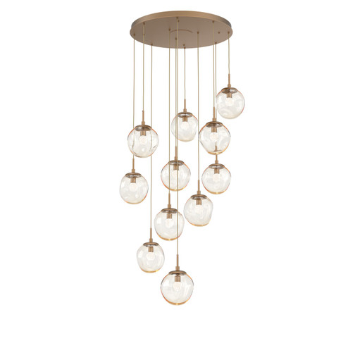 Aster LED Pendant in Novel Brass (404|CHB0066-11-NB-FA-C01-L3)