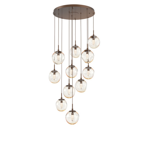 Aster LED Pendant in Burnished Bronze (404|CHB0066-11-BB-GA-C01-L3)