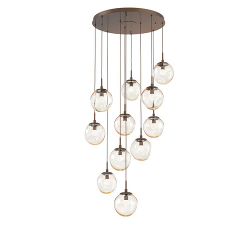 Aster LED Pendant in Burnished Bronze (404|CHB0066-11-BB-FA-C01-L1)