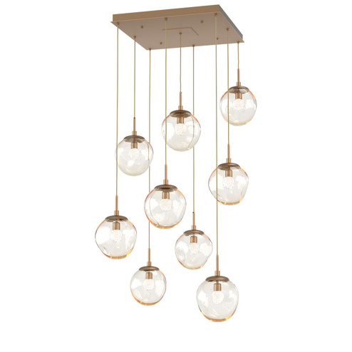 Aster LED Pendant in Novel Brass (404|CHB0066-09-NB-FA-C01-L1)