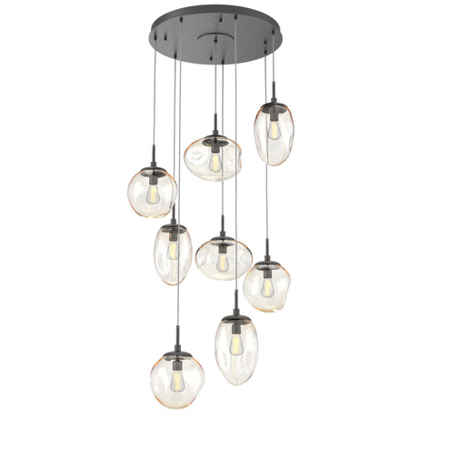 Cosmos Eight Light Pendant in Graphite (404|CHB0065-08-GP-A-C01-E2)