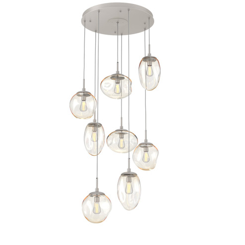 Cosmos Eight Light Pendant in Beige Silver (404|CHB0065-08-BS-A-C01-E2)