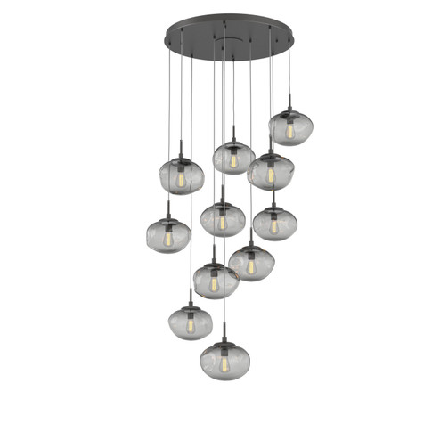 Nova 11 Light Pendant in Graphite (404|CHB0064-11-GP-S-C01-E2)