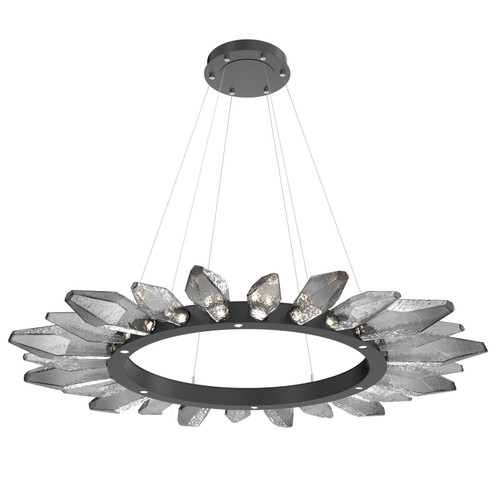 Rock Crystal LED Chandelier in Matte Black (404|CHB0050-56-MB-CS-CA1-L3)