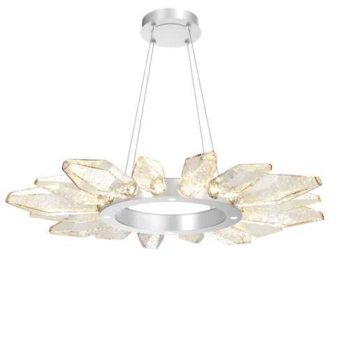 Rock Crystal LED Chandelier in Classic Silver (404|CHB0050-42-CS-CA-CA1-L1)