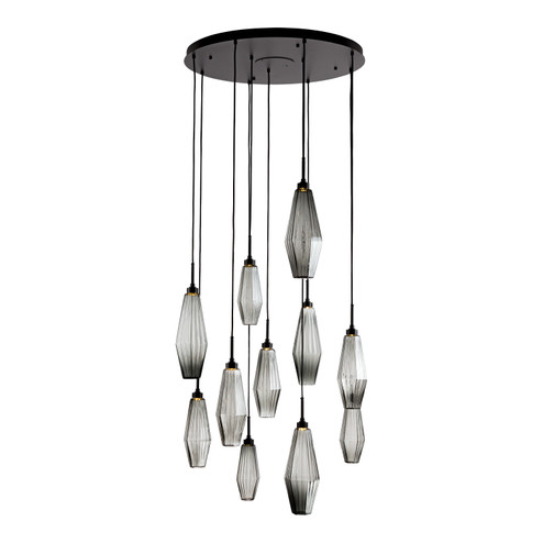 Aalto LED Pendant in Gunmetal (404|CHB0049-11-GM-RC-C01-L3)