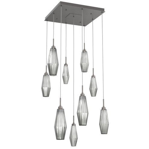 Aalto LED Pendant in Graphite (404|CHB0049-09-GP-RS-C01-L3)