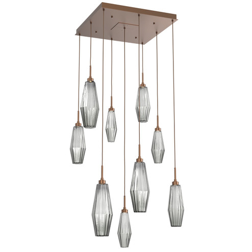 Aalto LED Pendant in Burnished Bronze (404|CHB0049-09-BB-RS-C01-L1)