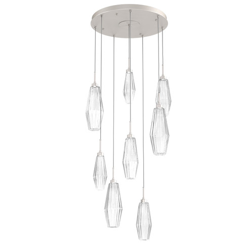 Aalto LED Pendant in Beige Silver (404|CHB0049-08-BS-RC-C01-L3)