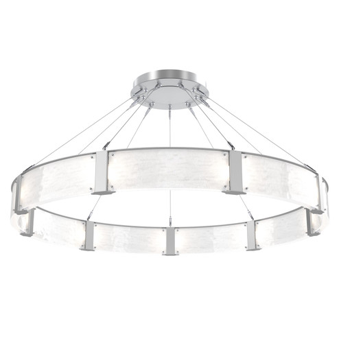Parallel LED Chandelier in Classic Silver (404|CHB0042-60-CS-CG-CA1-L1)